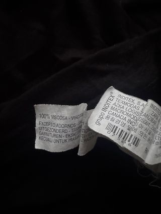 Camiseta Zara LOVE Talla Única