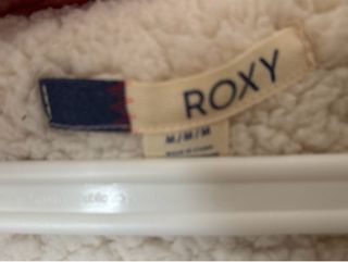 Chaqueta Roxy con borreguito de rayas