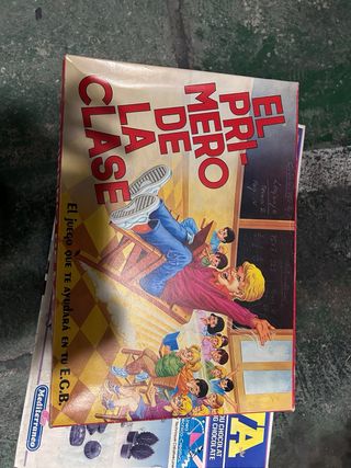 Juego de mesa El primero de la clase años 87