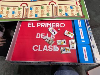 Juego de mesa El primero de la clase años 87