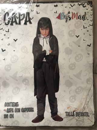 DrysMad Capa Infantil Halloween Talla Única