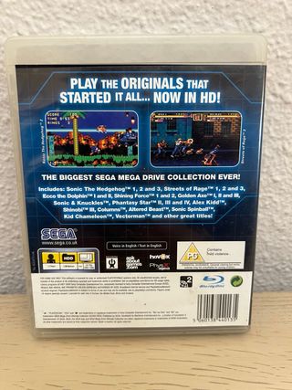 Collezione definitiva Sega Mega Drive per PS3