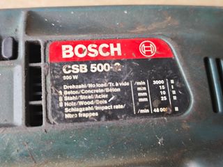 Taladro percutor Bosch CSB 500-2