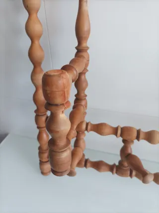 Perchero Antiguo Estilo Eduardiano Madera