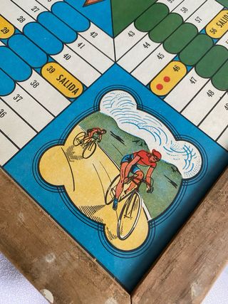 PARCHÍS ANTIGUO AÑOS 50 ESPAÑA vintage deportes