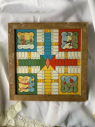 PARCHÍS ANTIGUO AÑOS 50 ESPAÑA vintage deportes