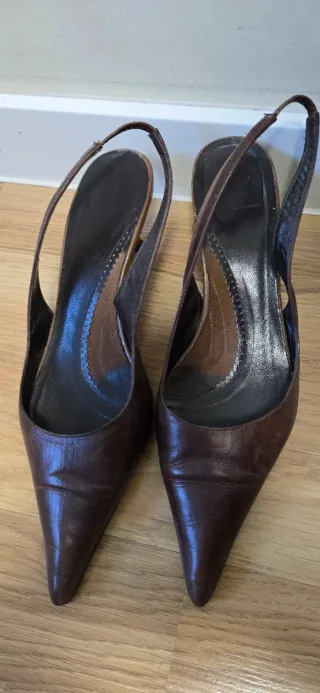 Zapatos destalonados Zara Talla 38