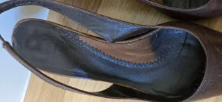 Zapatos destalonados Zara Talla 38