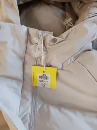 Chaqueta Acolchada Beige Jack & Jones Mujer