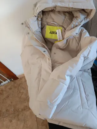 Chaqueta Acolchada Beige Jack & Jones Mujer