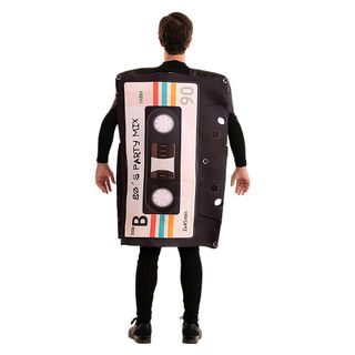 Disfraz Cassette Fiesta 80s Talla Única
