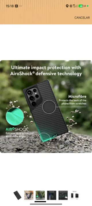 Funda Carbono Samsung Galaxy S24 Ultra