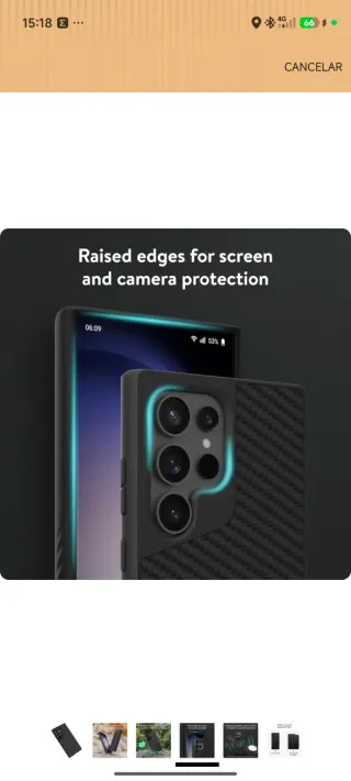 Funda Carbono Samsung Galaxy S24 Ultra