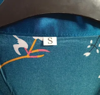 Pijama estampado de raso