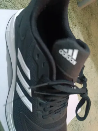 Adidas Hombre Negro Blanco