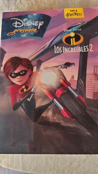 LIBRO "LOS INCREÍBLES 2"