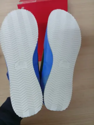 Nike Cortez Blu/Verde Tg 44.5 Nuove