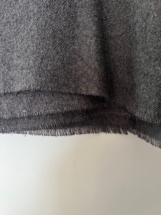 Maxi sciarpa scialle stola Zara grigio