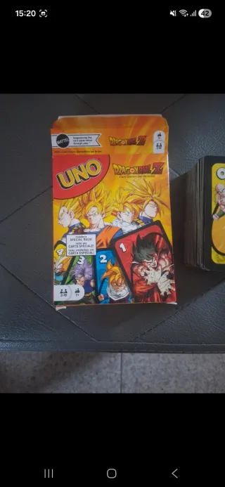 UNO Dragon Ball Z Mattel Gioco di Carte