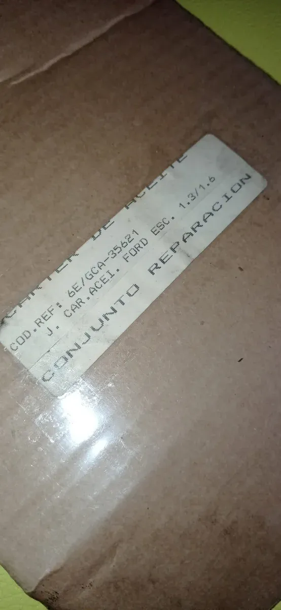 Juntas Cárter Ford Escort 1.3/1.6 NUEVO