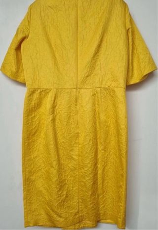 Vestido Carolina Herrera Amarillo Talla M
