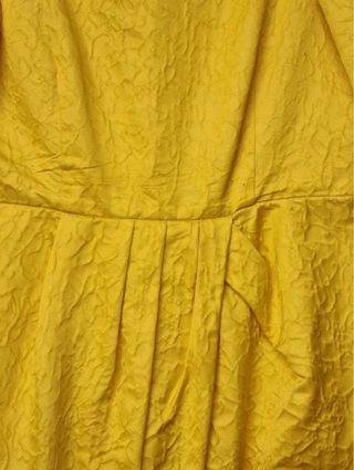 Vestido Carolina Herrera Amarillo Talla M