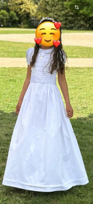 Vestido de Comunión Modelo Clasico Pineda Talla7-8