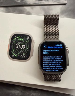 Apple Watch Ultra Grigio/Argento