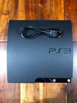 Console Sony Ps3 slim 160 GB con cavo alimentatore