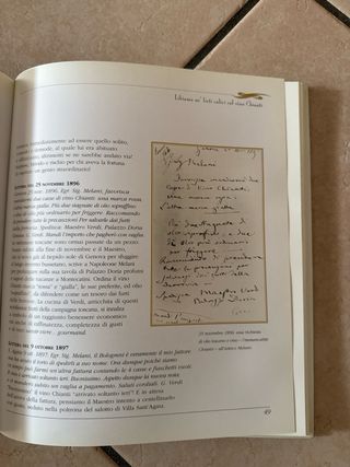 Libro “La cucina di Verdi”