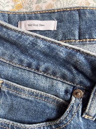 Jeans Calvin Klein Mujer Azul