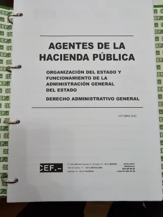 Temario completo agente de la hacienda pública