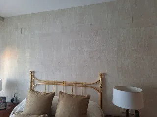 Cabezal cama dorado 135 cm