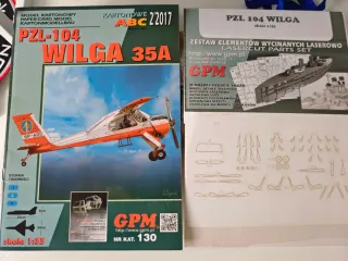 Maqueta PZL-104 Wilga 35A.
