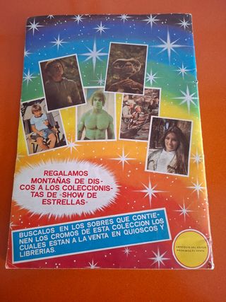 Libro de Cromos Show de Estrellas