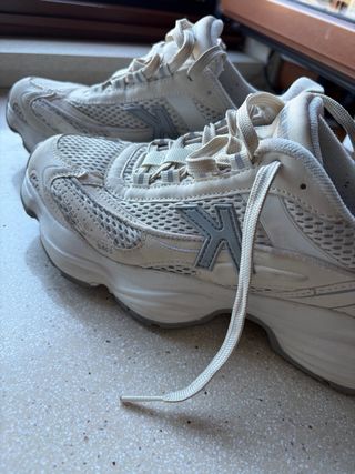 Zapatillas Kelme Zara Talla 38 Beige/Gris