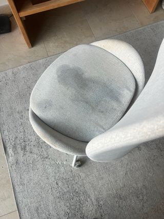 Silla ergonómica Ikea Beige/Blanca