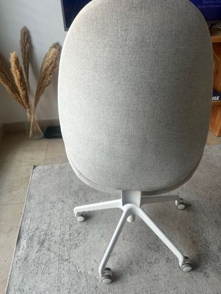 Silla ergonómica Ikea Beige/Blanca