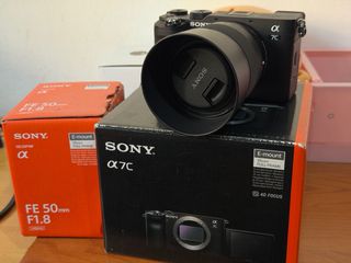 Sony a7C como nueva con 2 objetivos