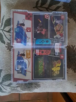 Caja Juego Mario Tennis Aces Nintendo Switch