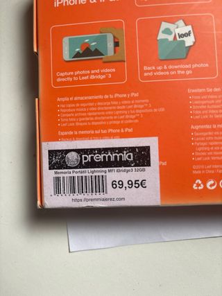 Leef iBRIDGE 3 32GB Memoria Externa iPhone