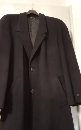 Cappotto uomo blu notte taglia 52