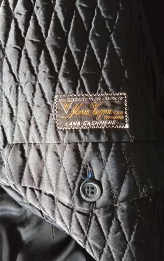 Cappotto uomo blu notte taglia 52