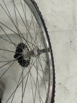 Rueda Trasera Bicicleta 26 Michelin