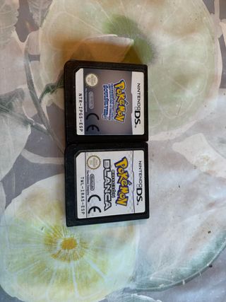Pokemon SoulSilver y White Cartuchos DS y gba