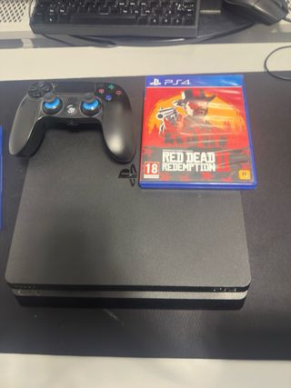 PS4 Slim 500GB + 2 Juegos + Mando