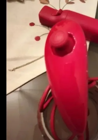 Controller Wii Rosso + Nunchuk