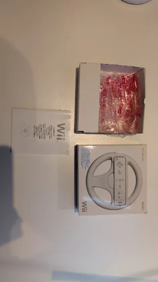 Volante Wii Wheel Ufficiale Nintendo Scatola Originale