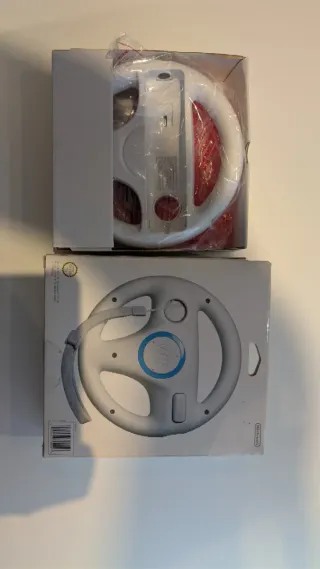 Volante Wii Wheel Ufficiale Nintendo Scatola Originale