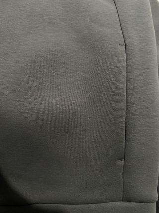 Chaqueta Zara gris con cremallera